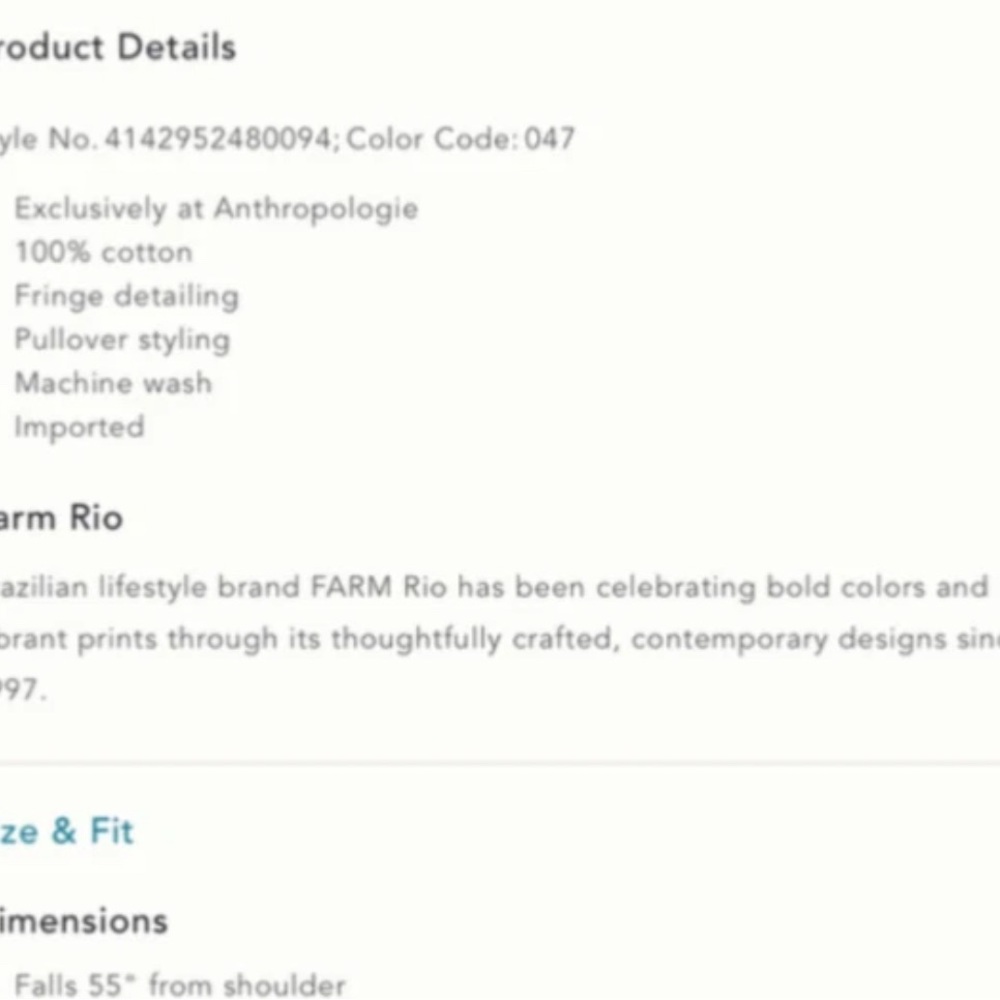 Anthropologie Farm for Anthropologie orange Leopard Fringe maxi dress FARMRIO - Picture 9 of 10